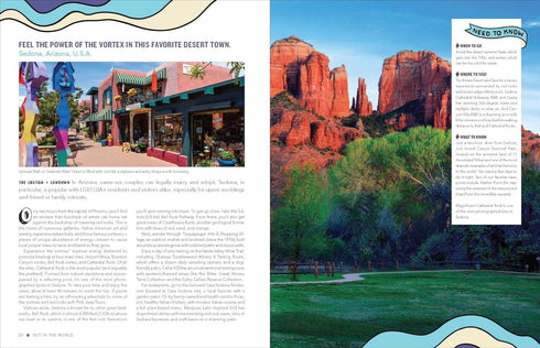 OUT IN THE WORLD: AN LQBTQIA+ TRAVEL GUIDE - SCHER. AMY B.